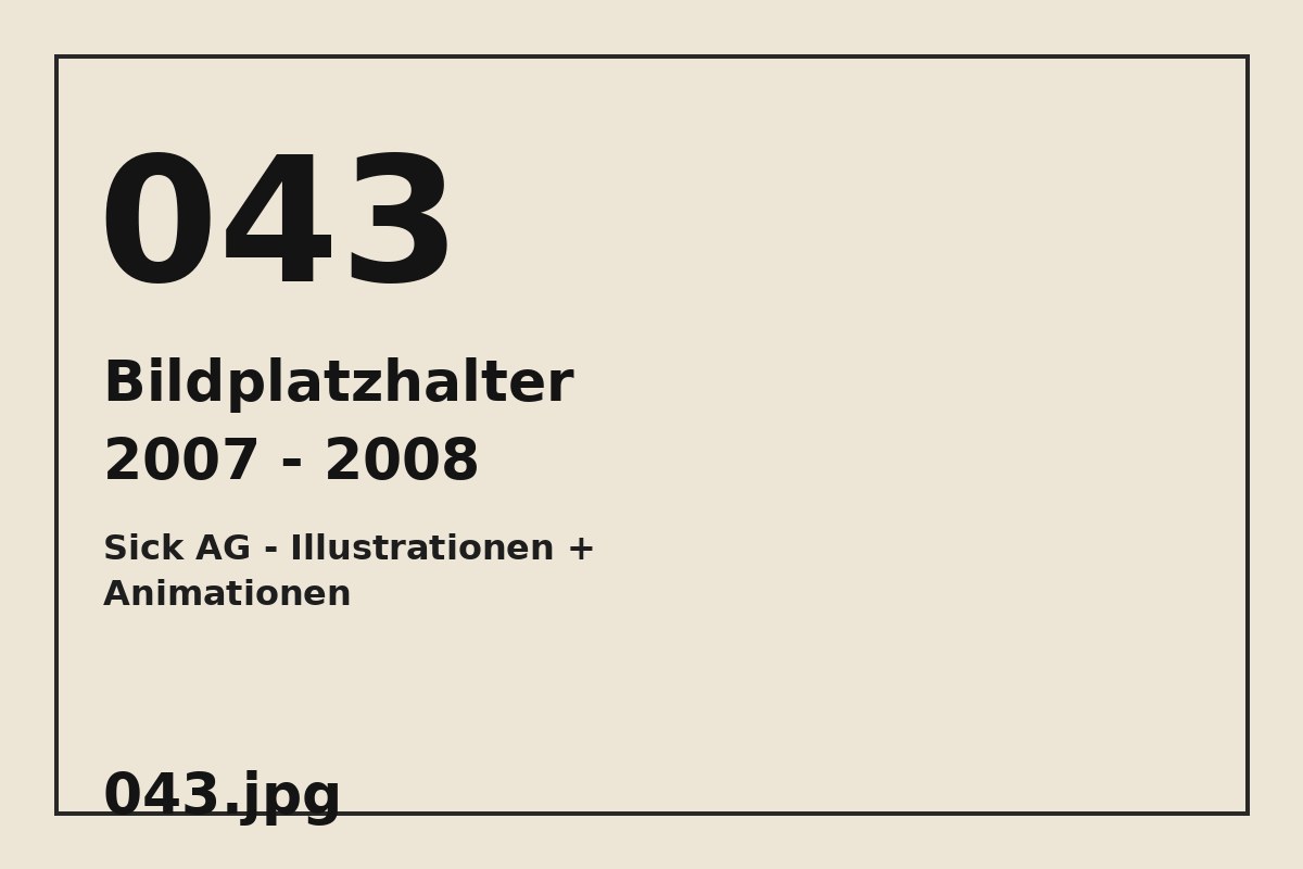 Bildplatzhalter 043.jpg für Sick AG - Illustrationen + Animationen