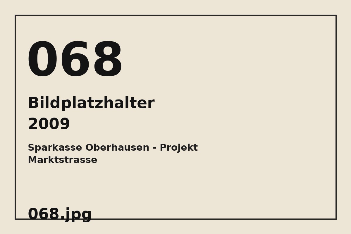 Bildplatzhalter 068.jpg für Sparkasse Oberhausen - Projekt Marktstrasse