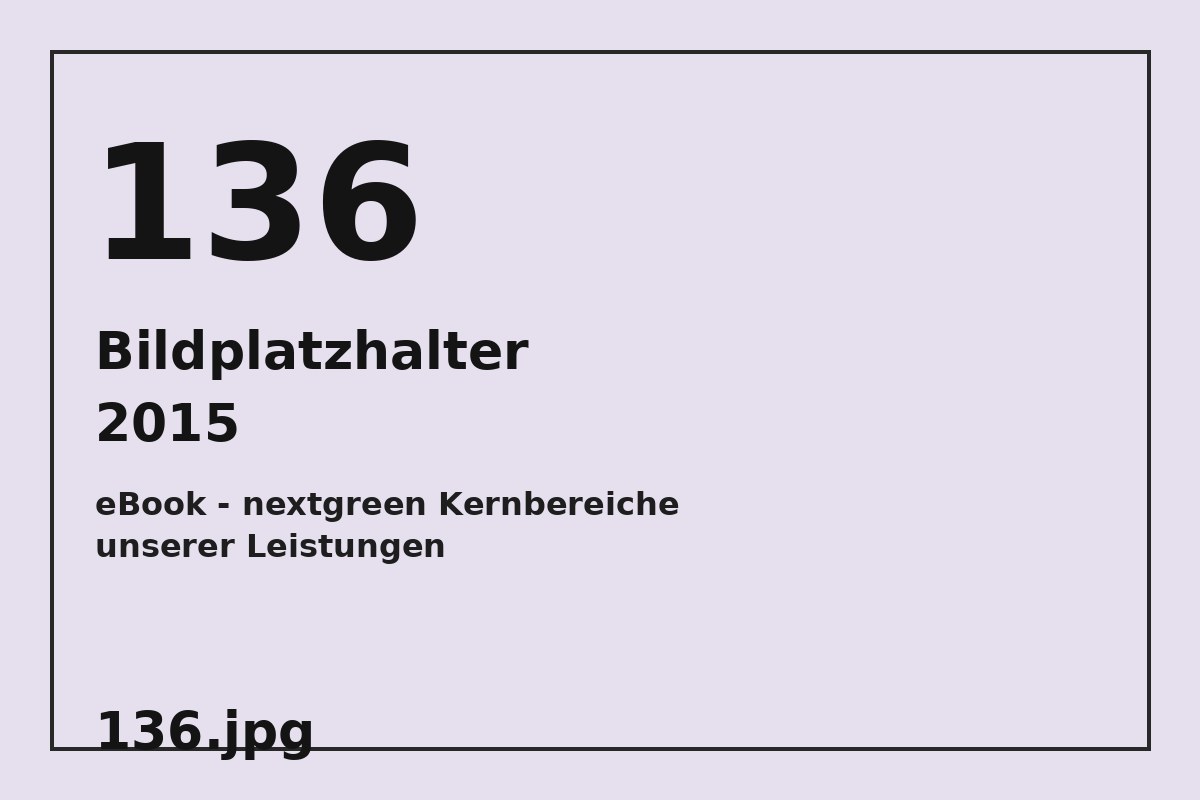 Bildplatzhalter 136.jpg für eBook - nextgreen Kernbereiche unserer Leistungen