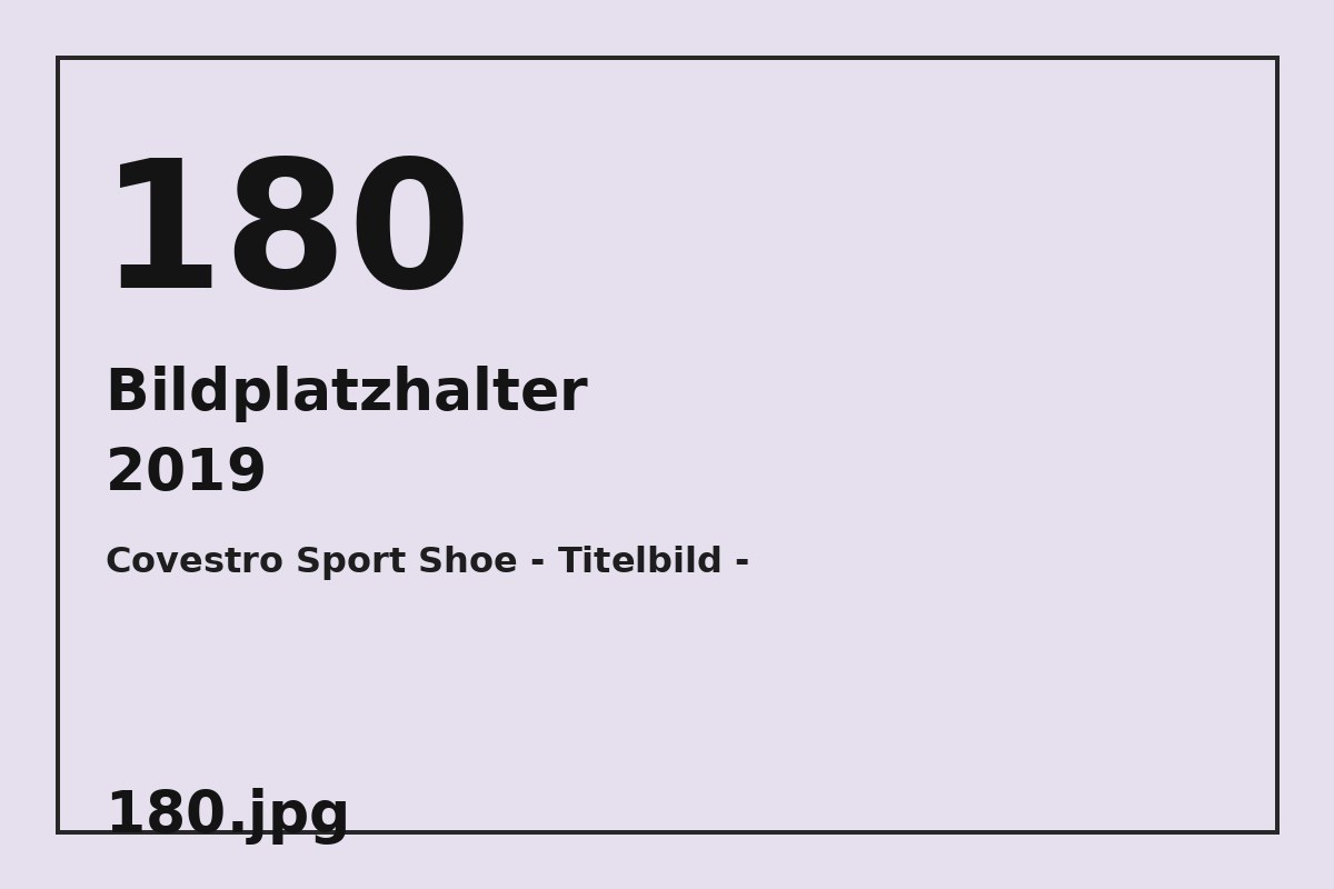Bildplatzhalter 180.jpg für Covestro Sport Shoe - Titelbild -